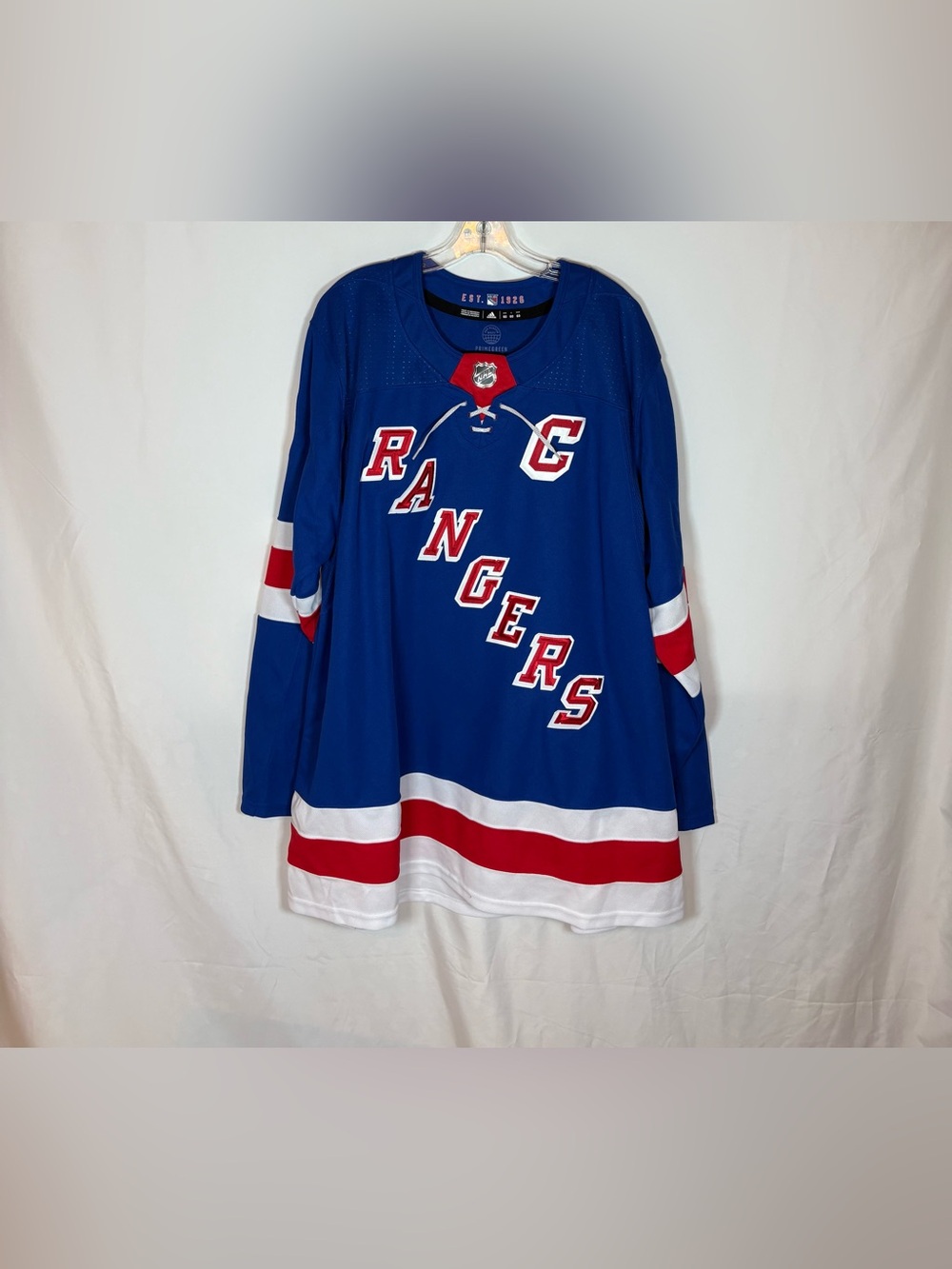 Adidas New York Rangers #8 Trouba Home Hockey Jersey Size 60 3XL